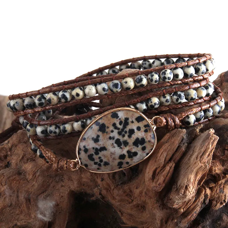Beach Boho Stone Beaded Bracelet Montipi