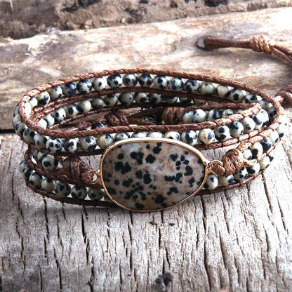 Beach Boho Stone Beaded Bracelet Montipi
