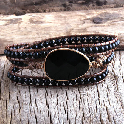 Beach Boho Stone Beaded Bracelet Montipi