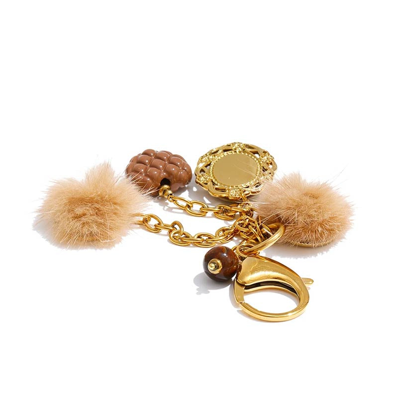 Boheme Cameo Charm Keychain