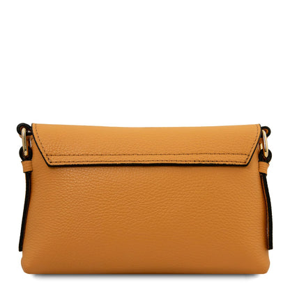 Biscuit Soft Leather Crossbody Bag