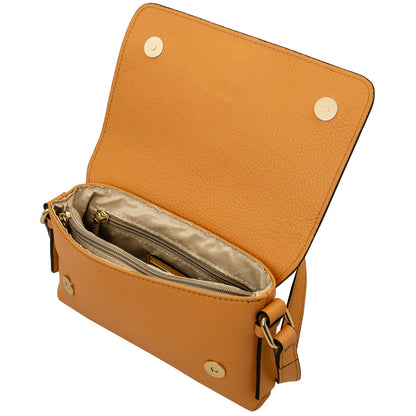 Biscuit Soft Leather Crossbody Bag