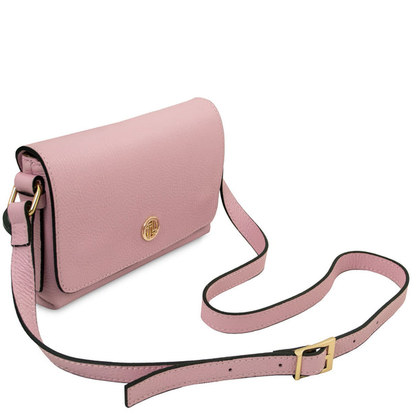 Biscuit Soft Leather Crossbody Bag