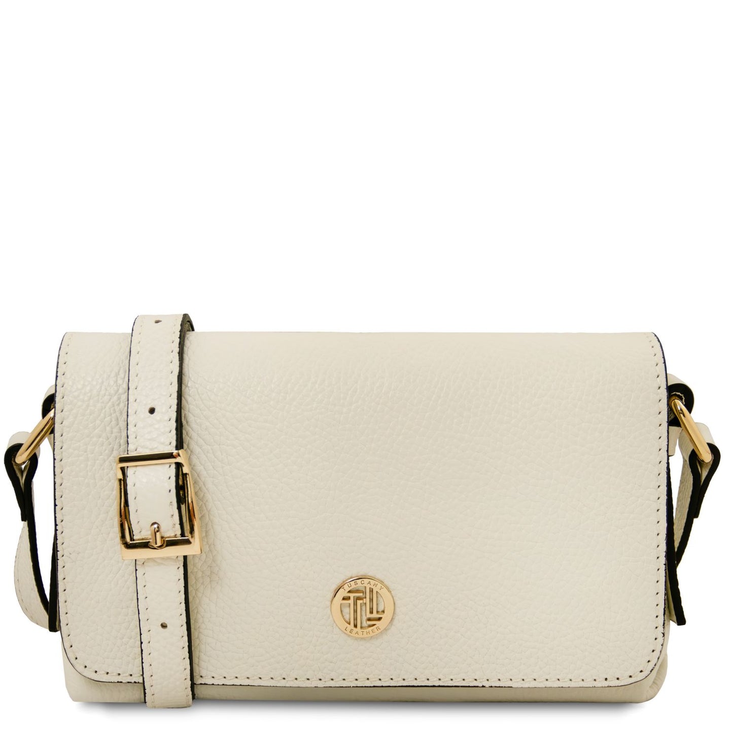 Biscuit Soft Leather Crossbody Bag