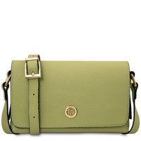 Biscuit Soft Leather Crossbody Bag