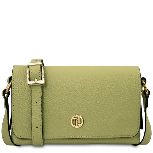 Biscuit Soft Leather Crossbody Bag