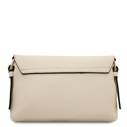 Biscuit Soft Leather Crossbody Bag