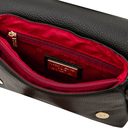 Biscuit Soft Leather Crossbody Bag