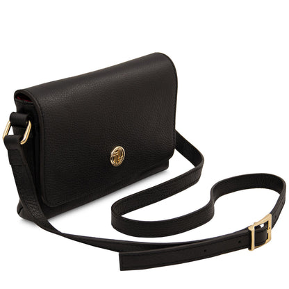 Biscuit Soft Leather Crossbody Bag