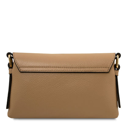 Biscuit Soft Leather Crossbody Bag