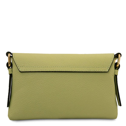 Biscuit Soft Leather Crossbody Bag