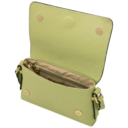Biscuit Soft Leather Crossbody Bag