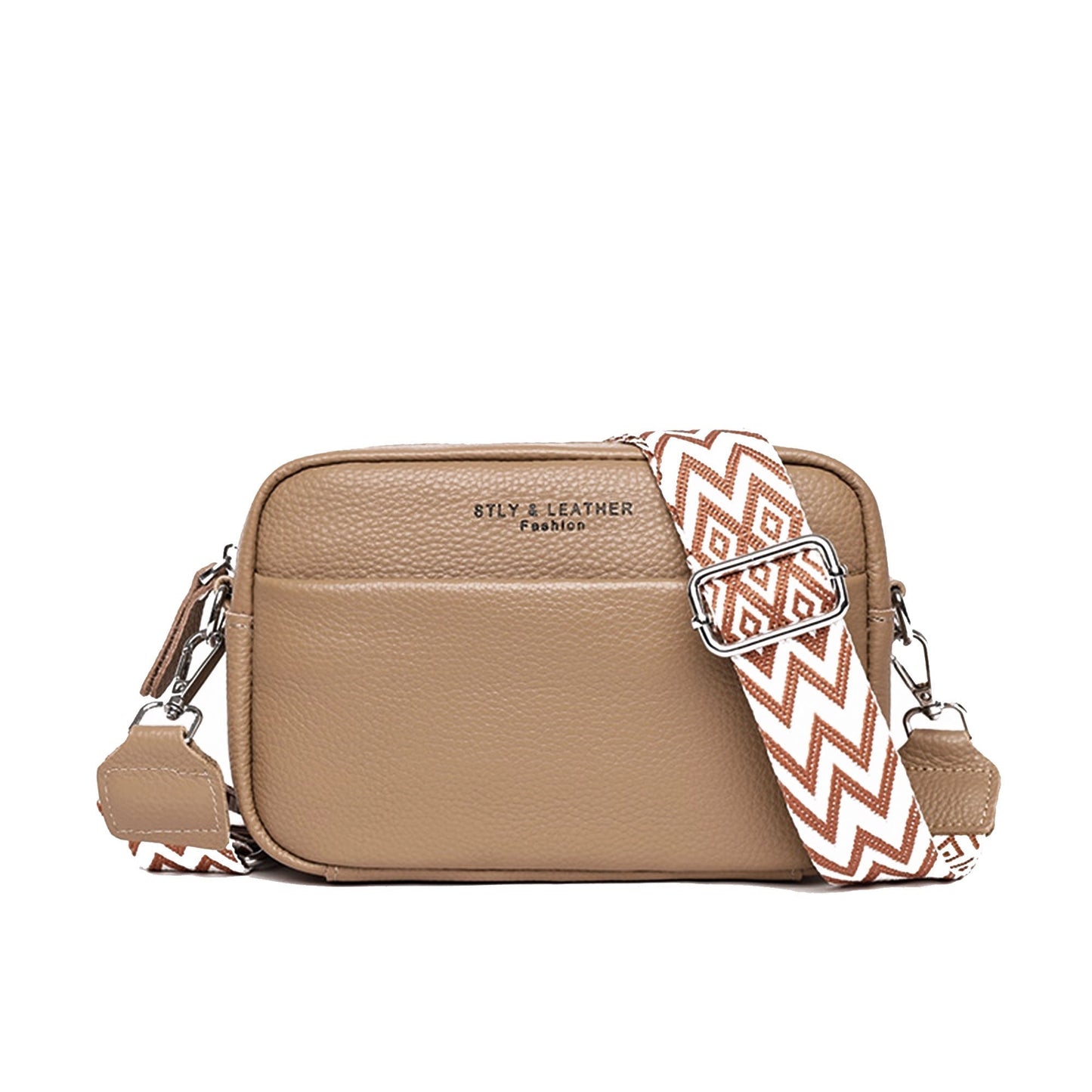 Casual Chic Leather Crossbody Bag Montipi