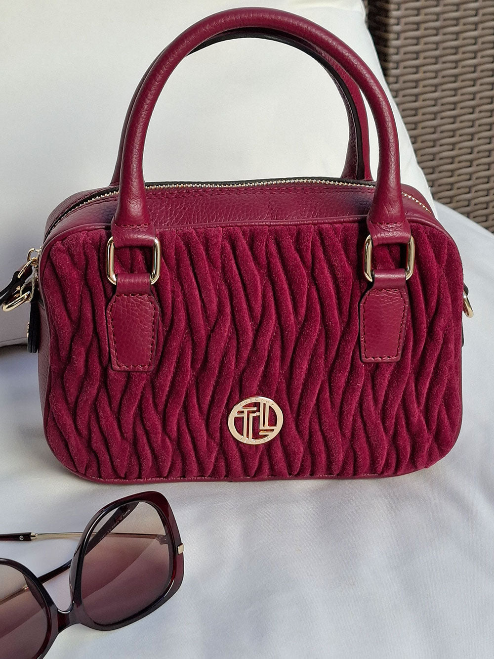 Chantilly Suede Handbag