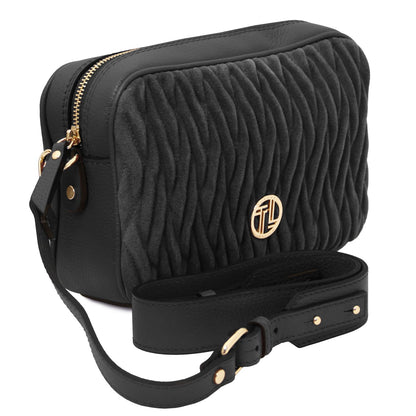 Chantilly Suede Crossbody Bag