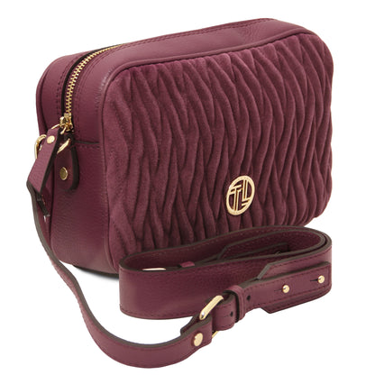 Chantilly Suede Crossbody Bag