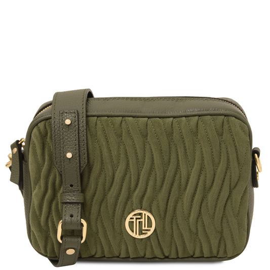 Chantilly Suede Crossbody Bag