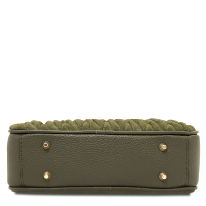 Chantilly Suede Crossbody Bag