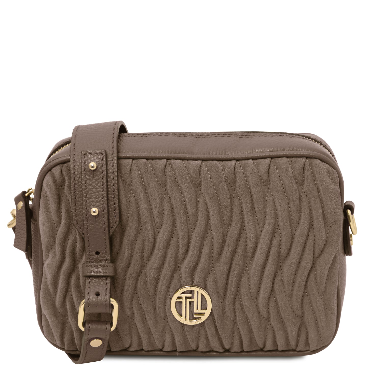 Chantilly Suede Crossbody Bag