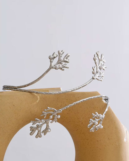 Coral Gold Arm Cuff