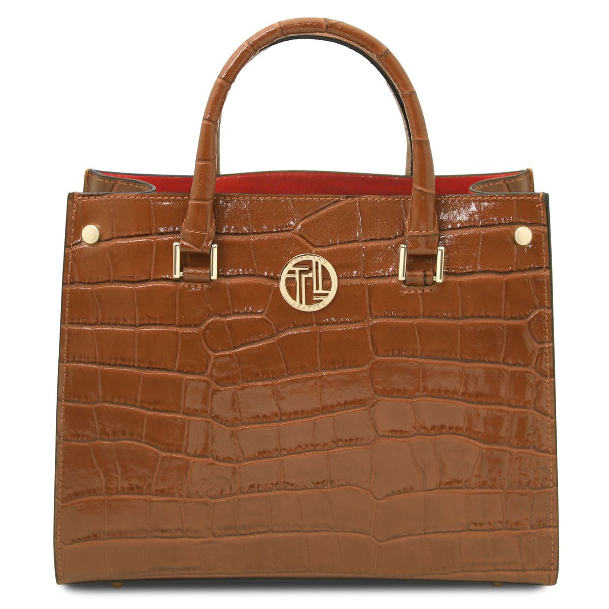 Croque Luxe Leather Handbag