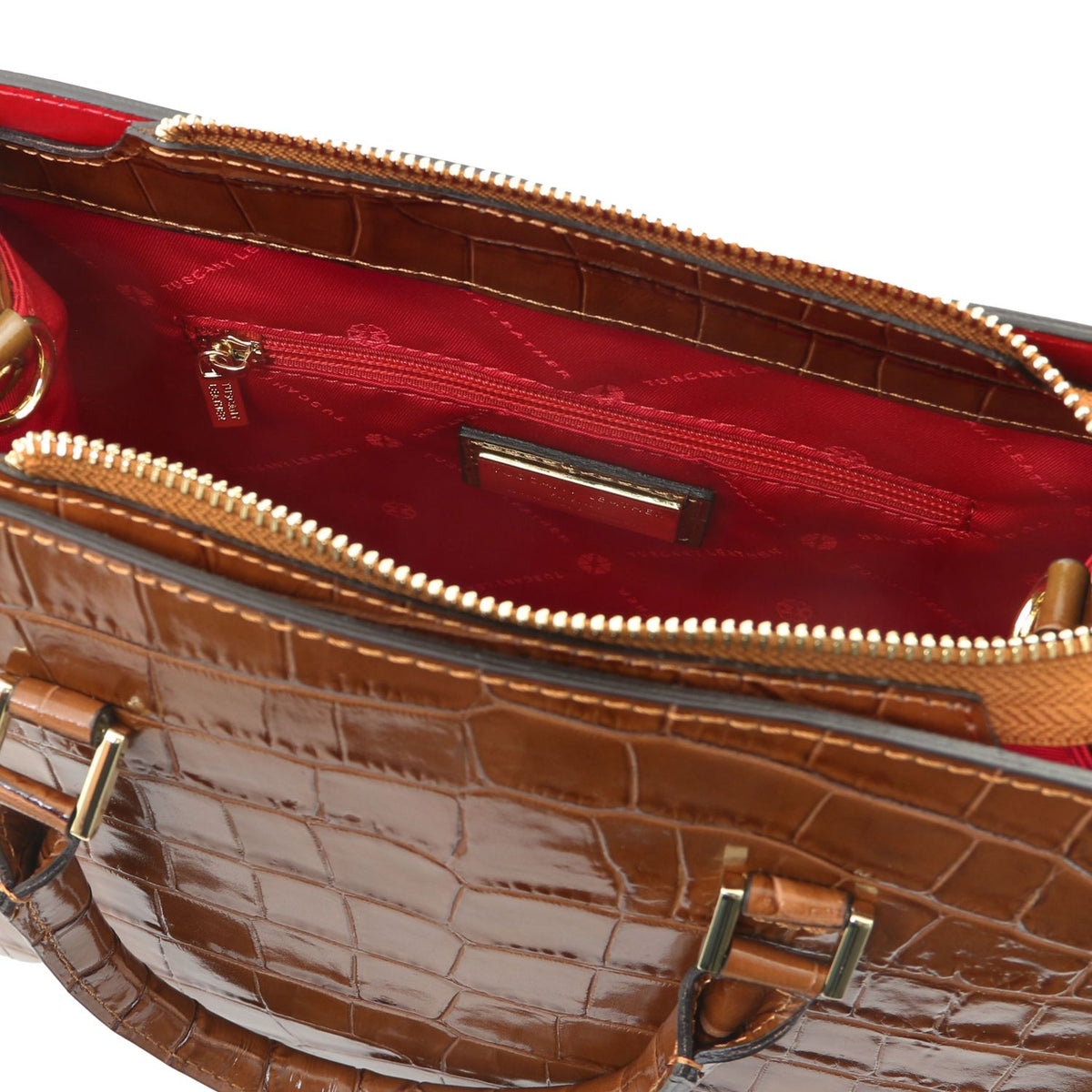 Croque Luxe Leather Handbag