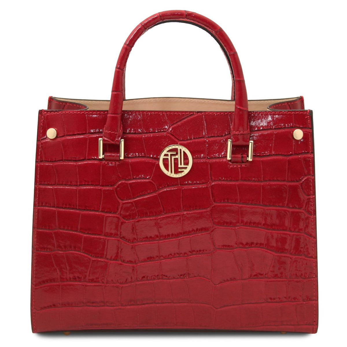 Croque Luxe Leather Handbag