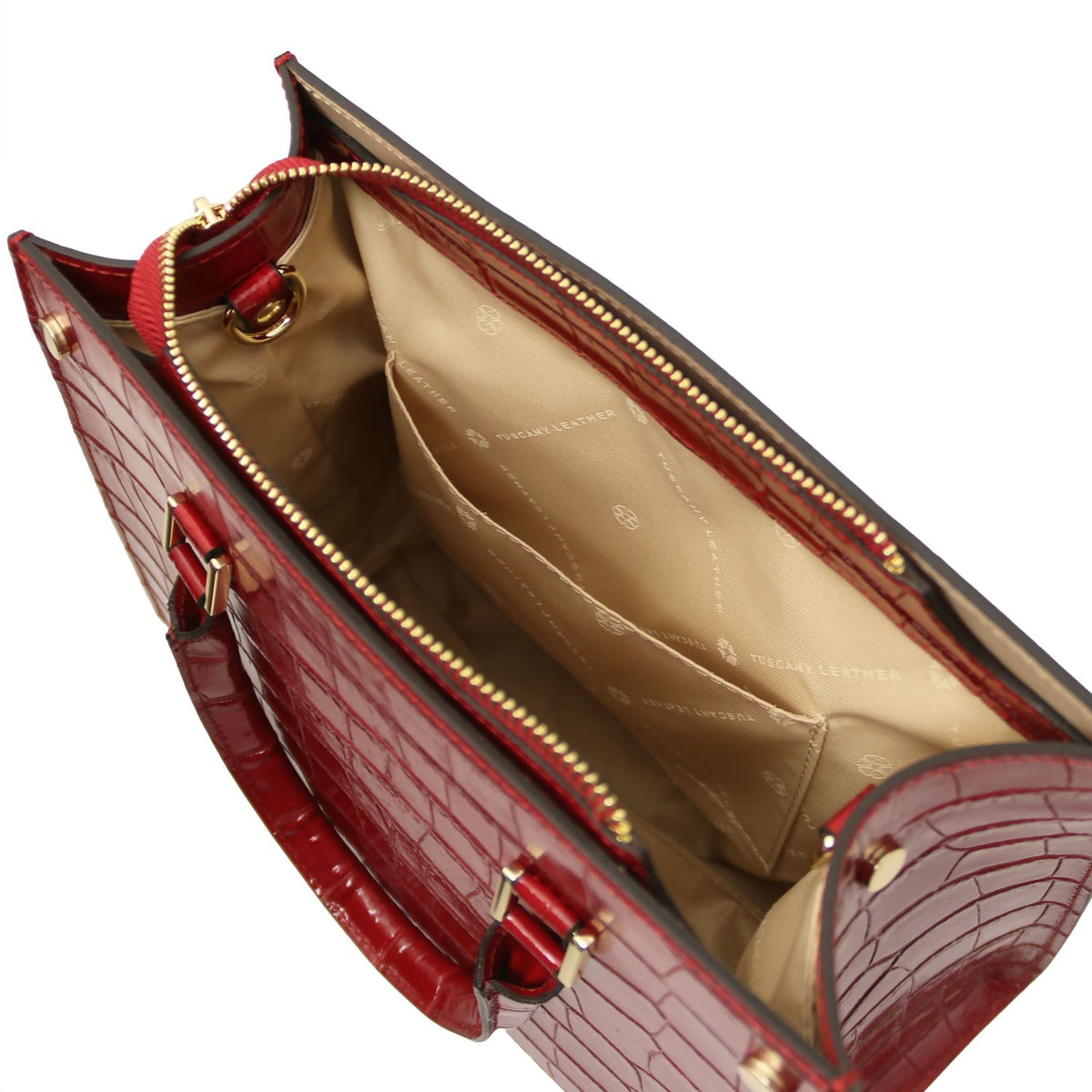 Croque Luxe Leather Handbag