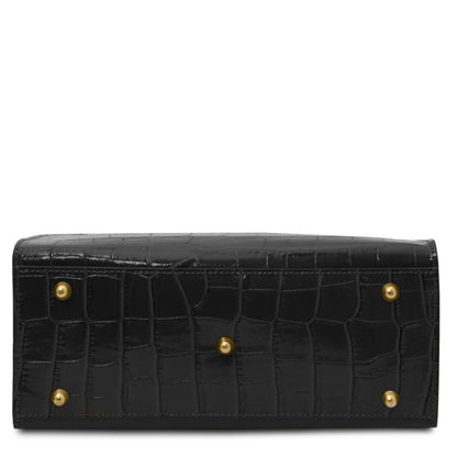 Croque Luxe Leather Handbag