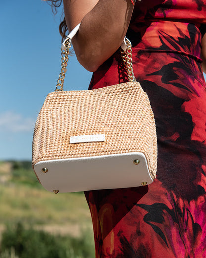Riviera Raffia Handbag