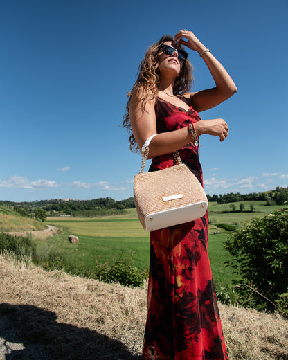 Riviera Raffia Handbag