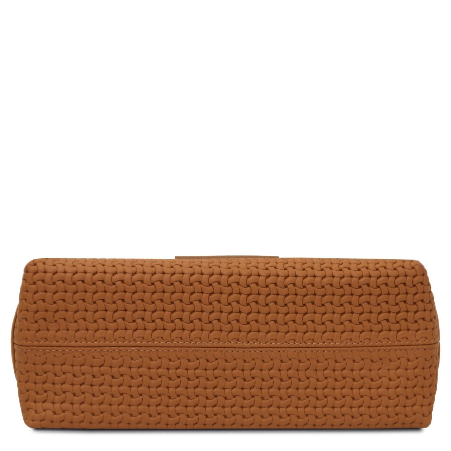 Dedalo Woven Leather Shoulder Bag