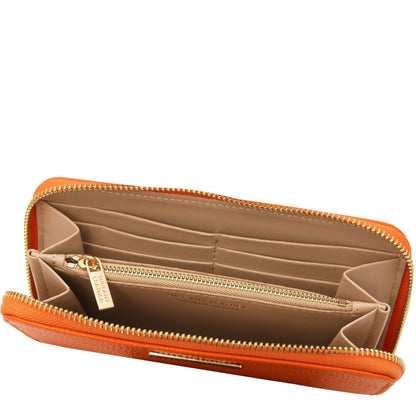 ERIS Exclusive Zip Around Leather Wallet Montipi