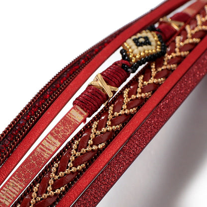 Ethnic Boho Beads Magnetic Bracelet Montipi