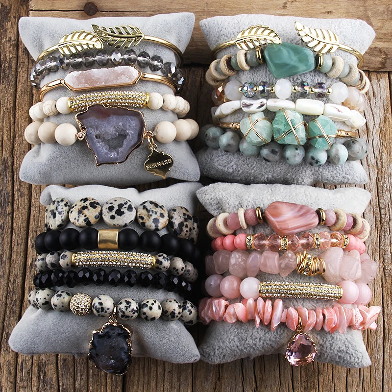 Fantasy Beaded Bracelet Sets by Montipi Australia