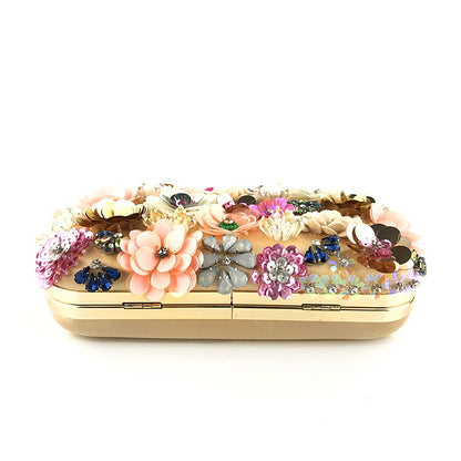 Floral Pearl Clutch Bag Montipi