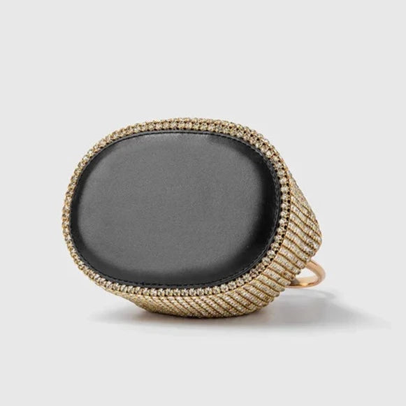 Gold Boheme Luxe Mini Bucket Bag Montipi