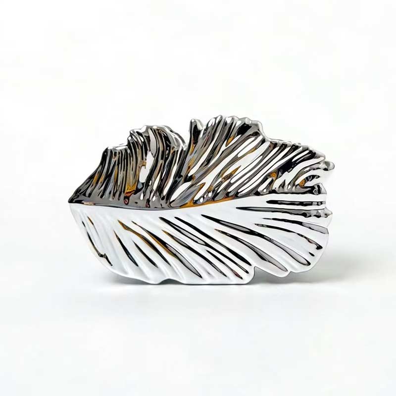 Golden Plume Clutch Bag