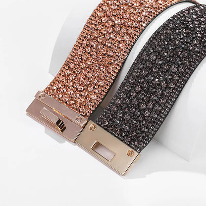 Crystal Dust Cuff Bracelet