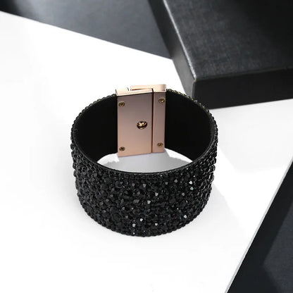 Crystal Dust Cuff Bracelet