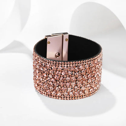 Crystal Dust Cuff Bracelet