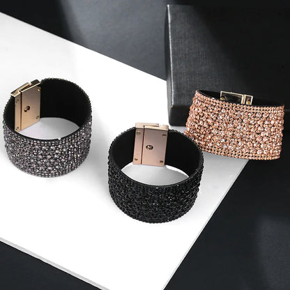 Crystal Dust Cuff Bracelet
