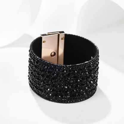 Crystal Dust Cuff Bracelet