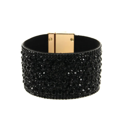 Crystal Dust Cuff Bracelet