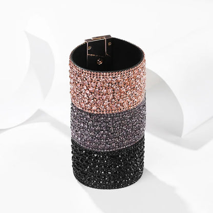Crystal Dust Cuff Bracelet
