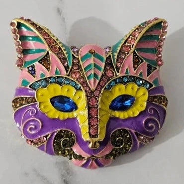 Hippie Chic Venesia Cat Brooch Montipi