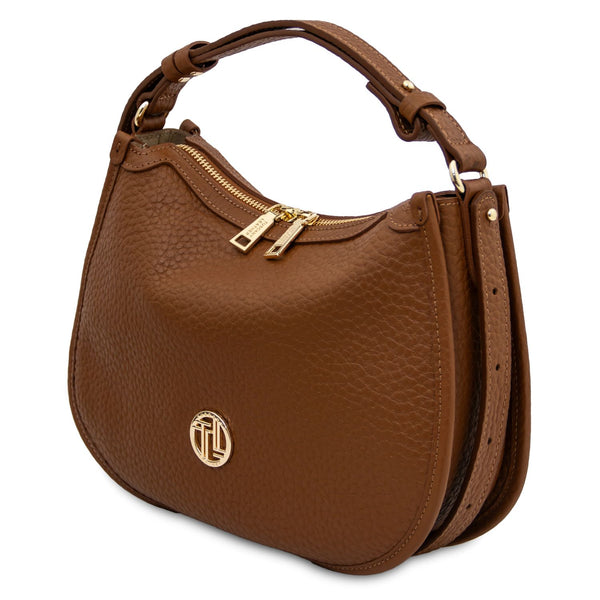 Hobo Chic Leather Shoulder Bag