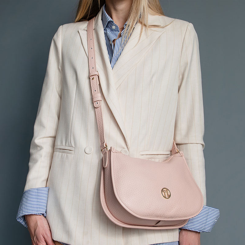 Hobo Chic Leather Shoulder Bag