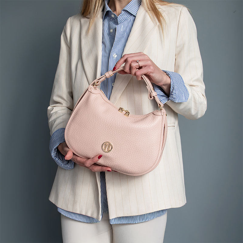 Hobo Chic Leather Shoulder Bag