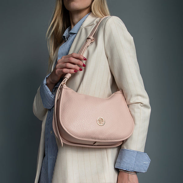 Hobo Chic Leather Shoulder Bag